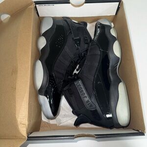 Air Jordan 6 Rings Black Ice Men’s Size 9 With Box Like New